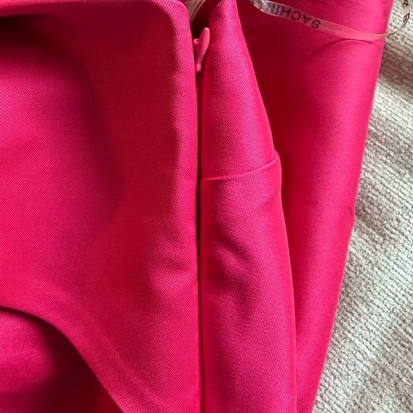 New Without Tags Sachin + Babi Bonnie Gown in Color Fuschsia. - Picture 7 of 12